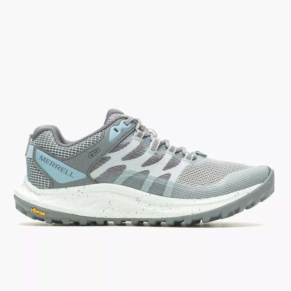 $124 Merrell Antora 3 J067600 Sneakers Women's US 11 Gray Lace Up Hiking Shoes - Picture 3 of 10
